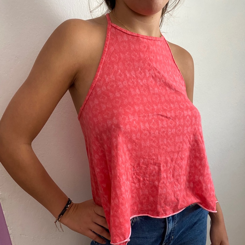 Peach Halter Top - Picture 7 of 7